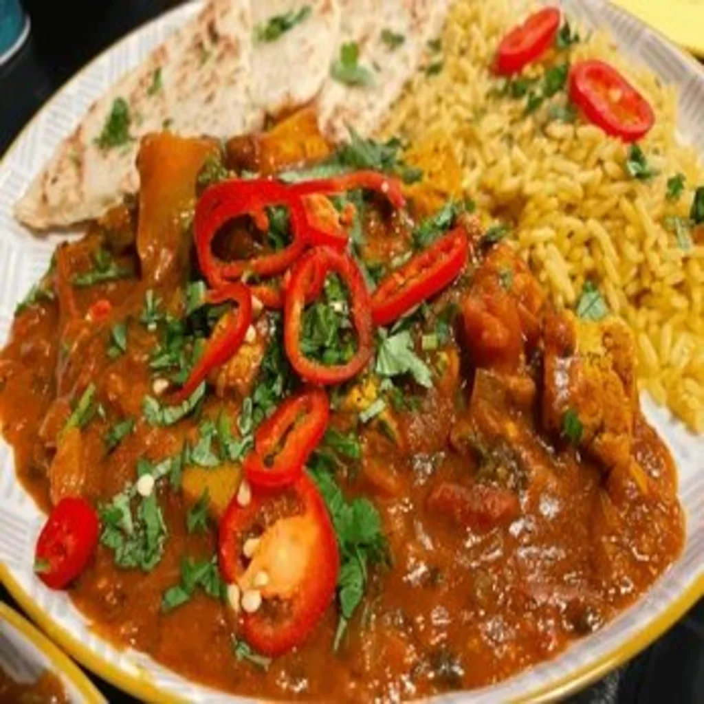 Balti Dishes Serve With