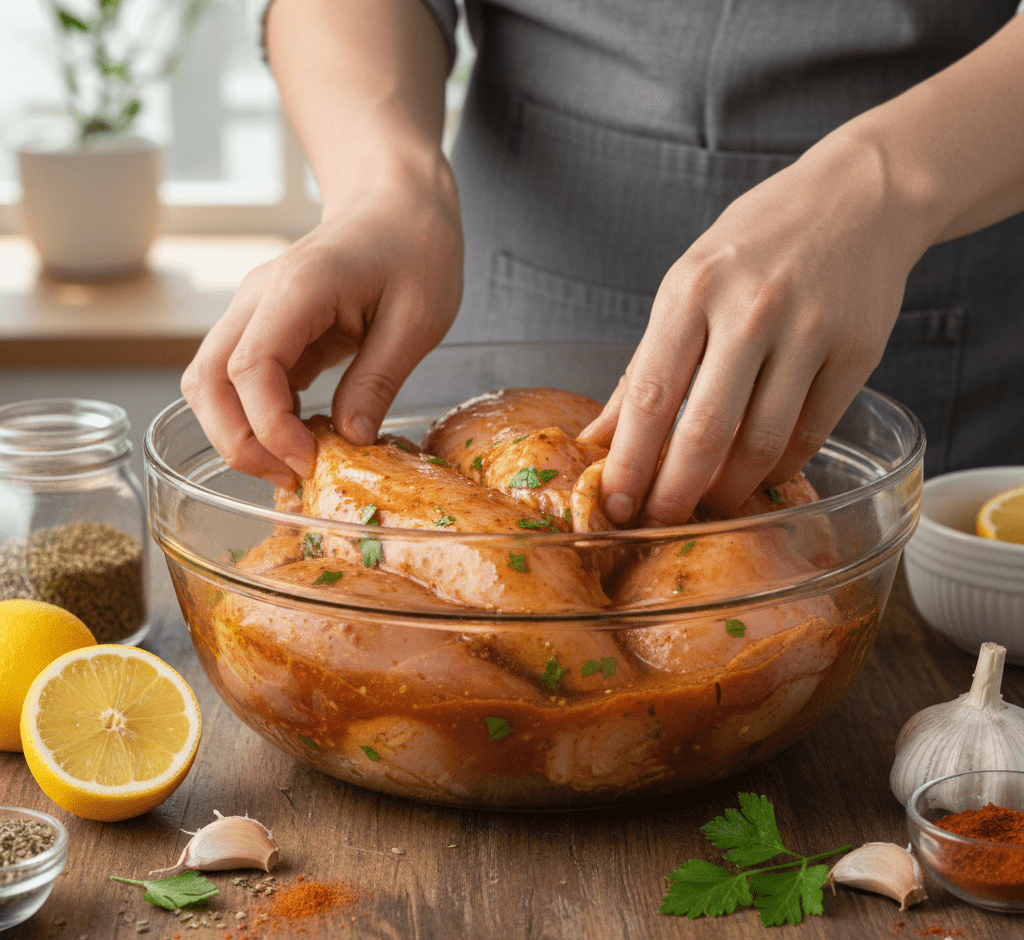 Marinate the Chicken