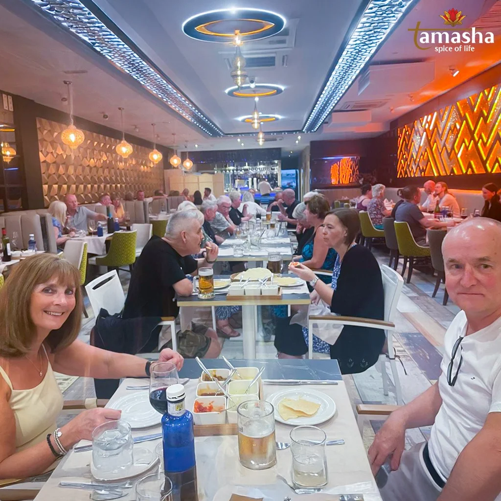 Christmas party celebration at Tamasha